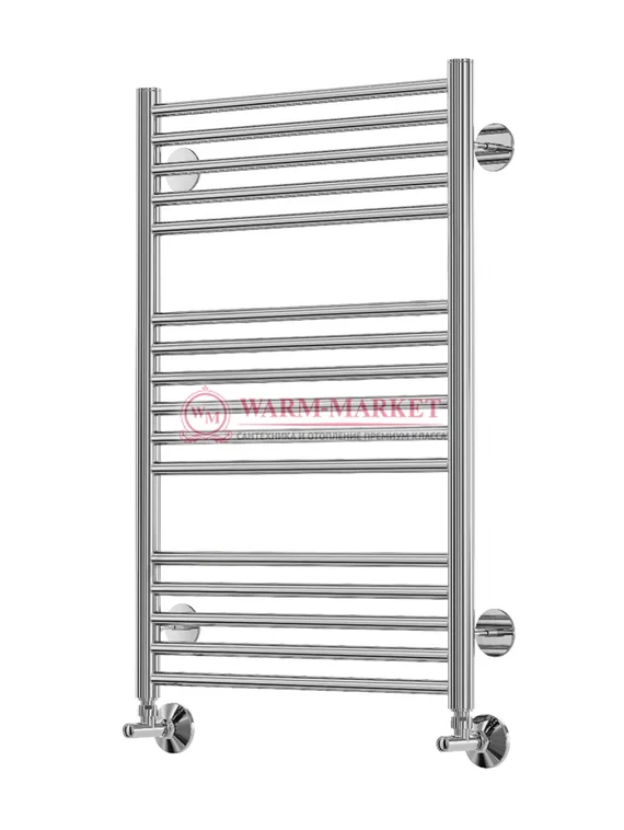 Аврора П16-4 - водяной полотенцесушитель, нижнее подключение, белый