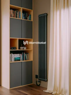 Bareng Softy Electric 2180 - электрический вертикальный двухтрубный трубчатый радиатор высотой 1800 мм