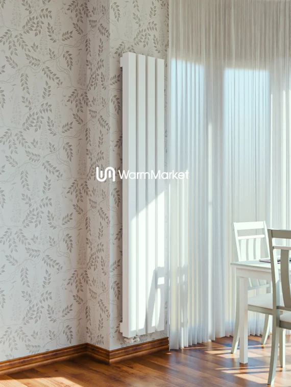 Bareng Livian V 1000 - вертикальный трубчатый радиатор высотой 1000 мм, нижнее левое подключение