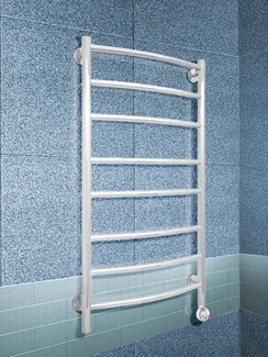 Galant White E - белый электрический полотенцесушитель классической формы, 600х400 мм