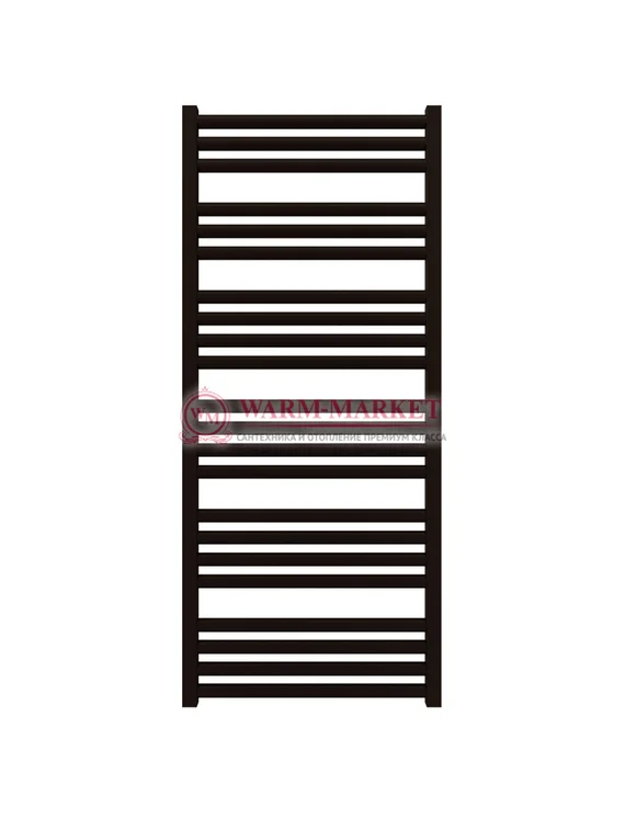 Mandarino Tubo 500х1200 - цветной полотенцесушитель из анодированного алюминия, модель 22/120