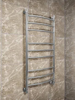 Galant - водяной полотенцесушитель из нержавеющей стали, 600х400 мм