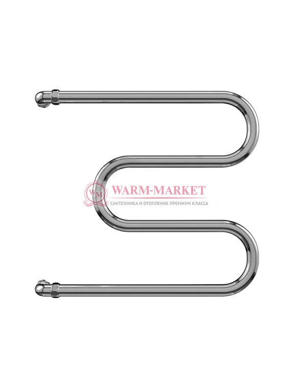 М-образный 32 - водяной полотенцесушитель, боковое подключение