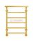 Контур П6-3 - водяной полотенцесушитель с полкой, нижнее подключение, цвет золото