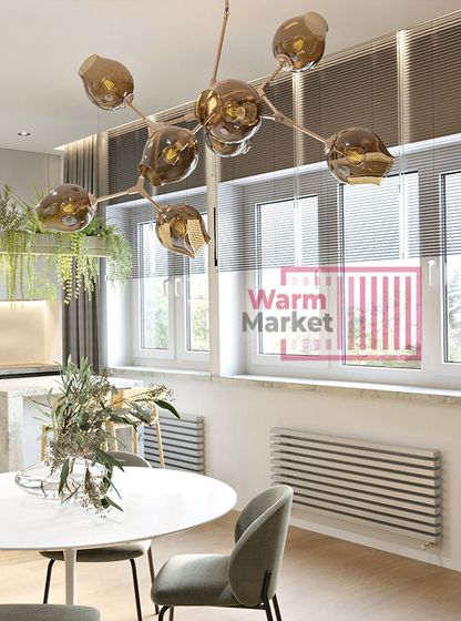 Costola 60х30 Z - горизонтальный трубчатый радиатор шириной 750 мм, 6 секций