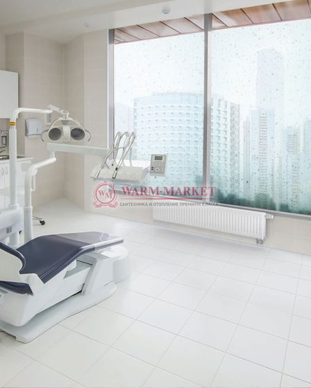 Радиатор панельный Royal Thermo Ventil Hygiene 30 Bianco Traffico с нижним подключением