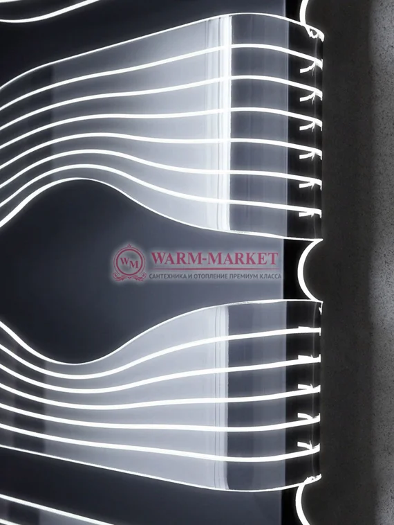 Вертикальный дизайн радиатор Caleido Shine