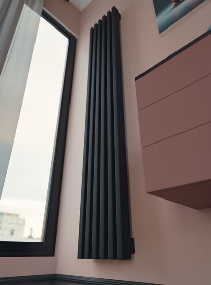 Bronto Plex V - вертикальный трубчатый радиатор высотой 1750 мм, нижнее правое подключение