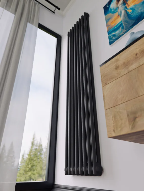 Bronto Pipe 2170 - двухтрубный трубчатый радиатор высотой 1700 мм, нижнее подключение