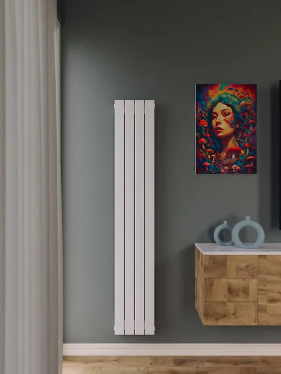 Bronto Silva V - вертикальный трубчатый радиатор высотой 600 мм, нижнее левое подключение