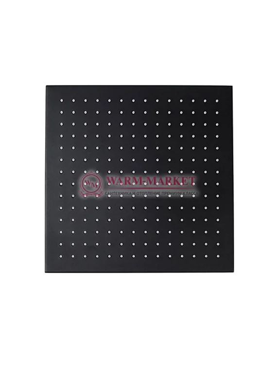 Верхний душ Warmer Black Line Cube 3009005