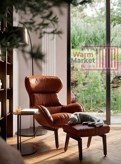 Diametro 42 V - вертикальный трубчатый радиатор высотой 1000 мм, 8 секций