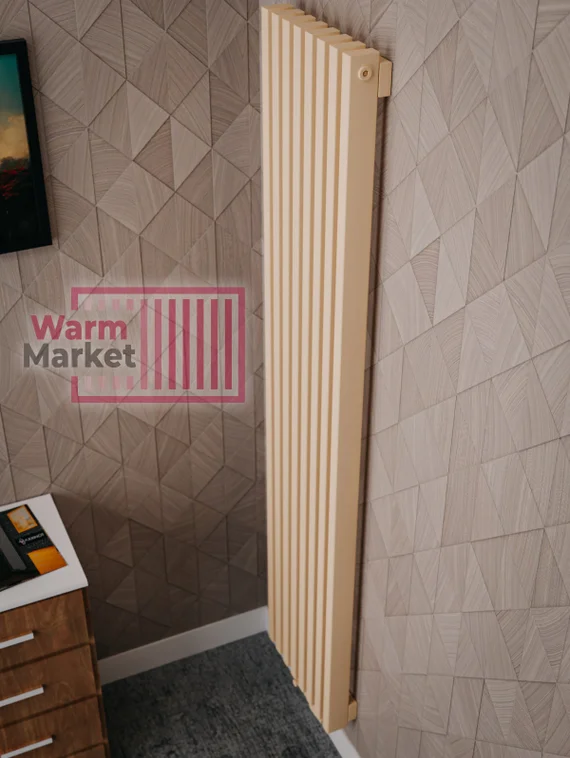 Axxinot Cardea 60х30 V - вертикальный радиатор высотой 2500 мм, 5 секций