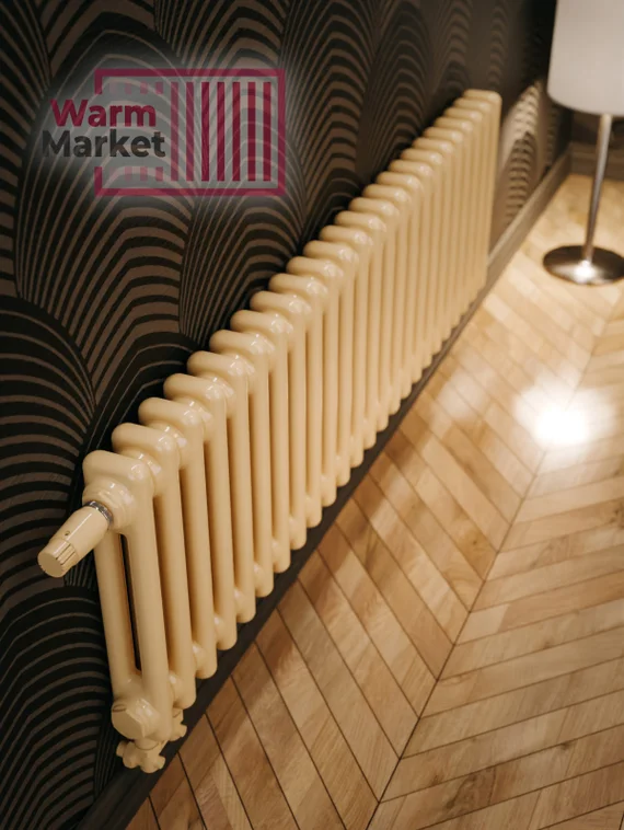 Axxinot Sentir 2030 - стальной трубчатый радиатор, нижнее подключение с термостатикой N69 твв