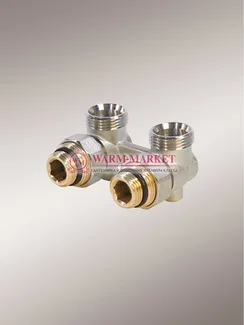 Purmo узел нижнего подключения угловой ½ х ¾ МТВ 128