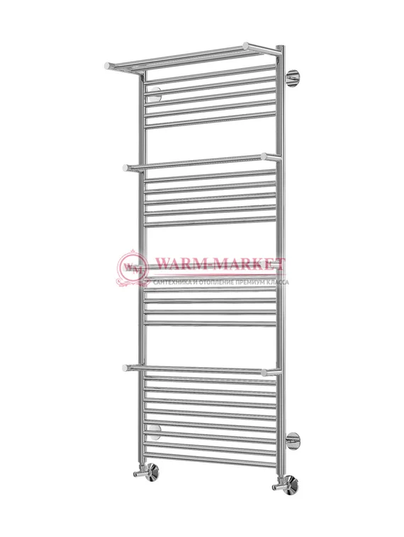Аврора П27-4 - электрический полотенцесушитель с полками
