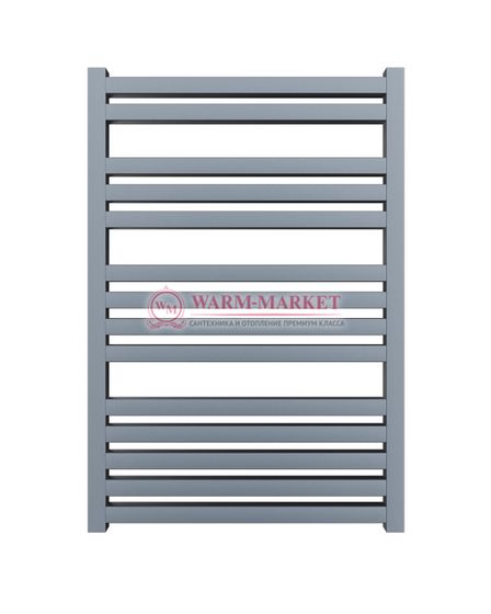 Mandarino Quadrata 500х800 - цветной полотенцесушитель из анодированного алюминия, модель 14/33