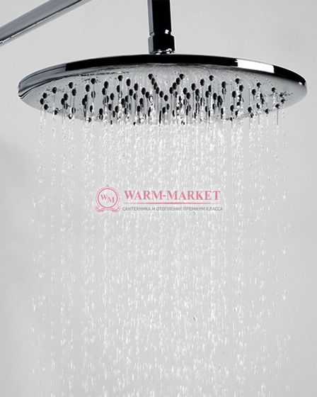 Душевой комплект с термостатическим смесителем черный A13302-Bl Thermo