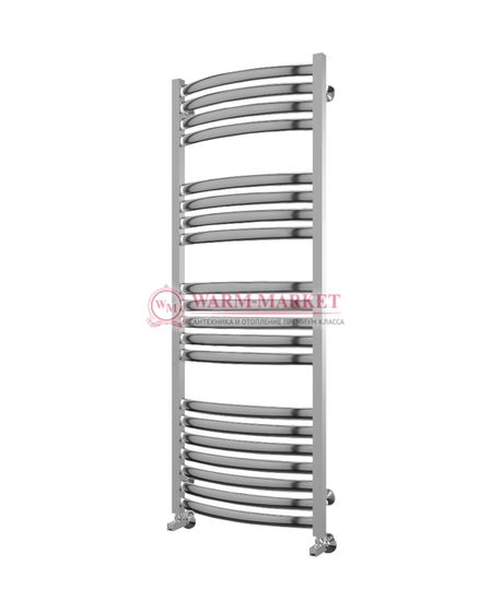 Палермо П20 - водяной полотенцесушитель, нижнее подключение, цвет золото