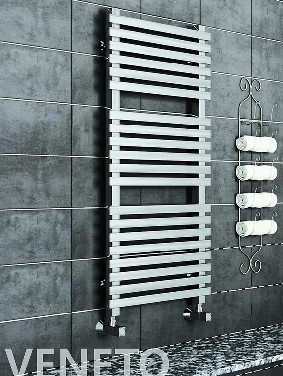 Veneto White -  белый дизайн полотенцесушитель
