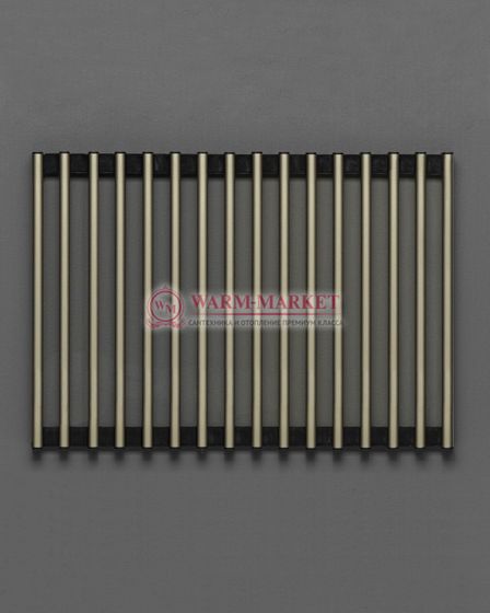 Декоративная решетка Techno Elit рулонная алюминиевая шириной 150 мм, цвет черный