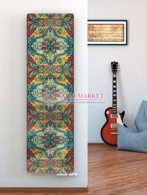 Varmann Solido Glass - электрический дизайн радиатор с панелью из закаленного стекла