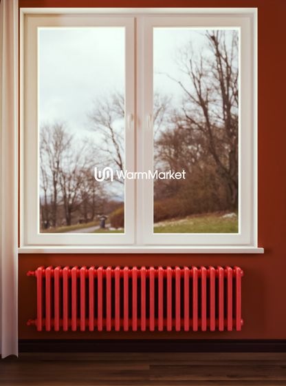 Bareng Softy 3037 - трехтрубный трубчатый радиатор высотой 370 мм, боковое подключение