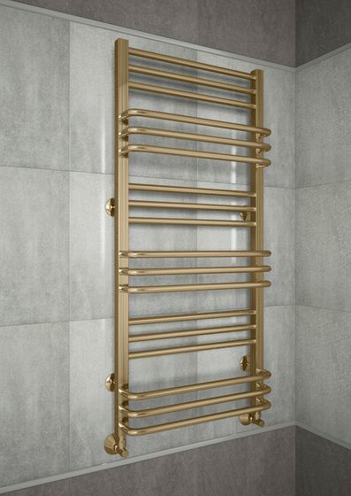 Sorento E - электрический бронзовый полотенцесушитель.