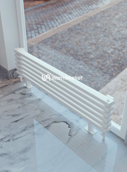 Bareng Select ZN 1750 - напольный трубчатый радиатор высотой 1750 мм, нижнее разнесенное подключение