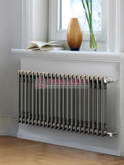 Трубчатый радиатор Zehnder Charleston Technoline 2035 в цвете прозрачный лак