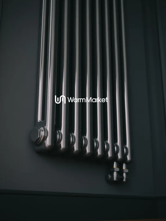 Bareng Softy 2180 - двухтрубный трубчатый радиатор высотой 1800 мм, нижнее подключение