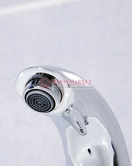 Сенсорный смеситель для умывальника черный Rossel 2813-Bl