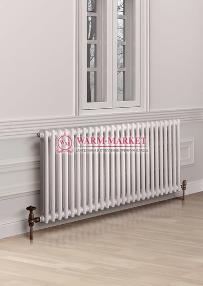 Трубчатый радиатор Dia Norm 2057-34 секции, двухтрубный с боковым подключением.