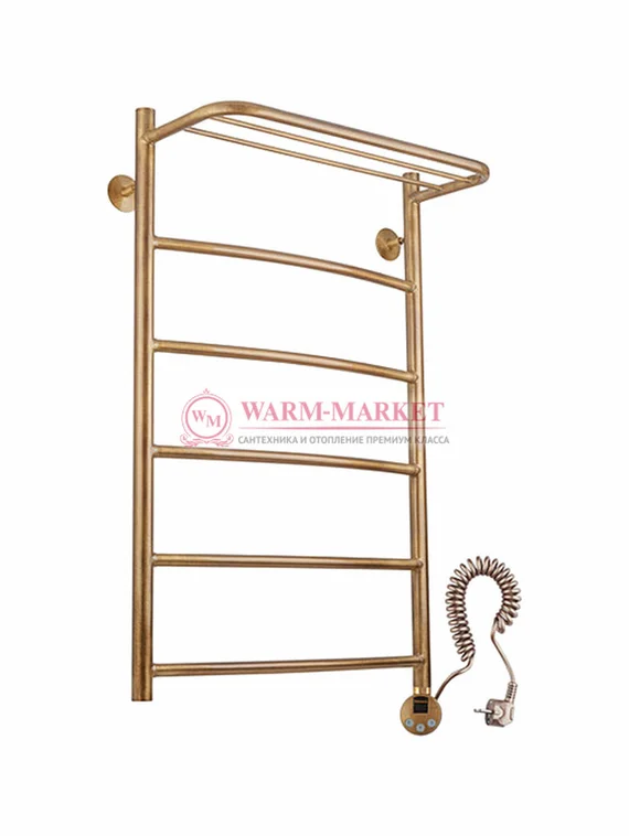 Электрический полотенцесушитель Secado Милан 4 из латуни