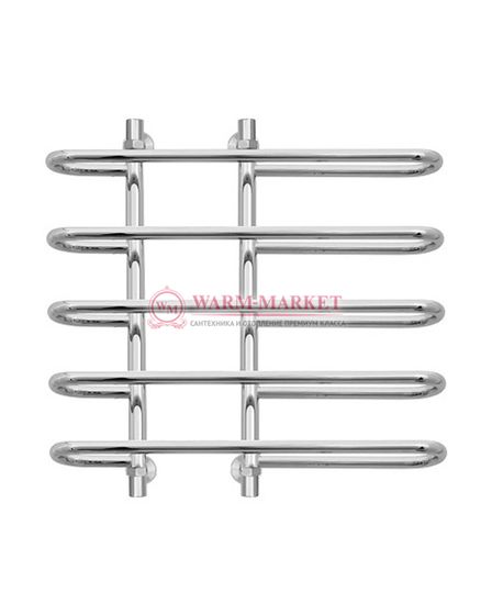 Gratsia-4 - водяной дизайн-полотенцесушитель из нержавеющей стали