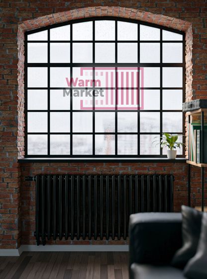 Axxinot Sentir 3050 - стальной трубчатый радиатор, нижнее подключение с термостатикой N69 твв