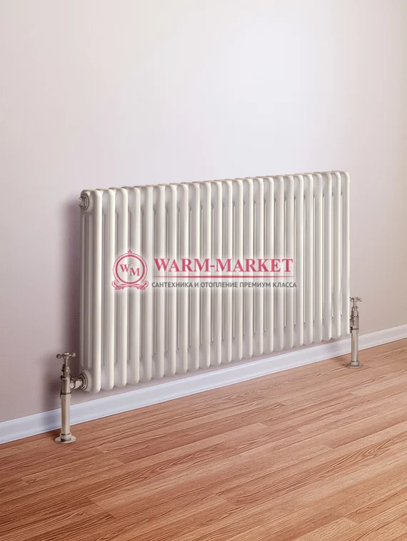 Трубчатый радиатор Dia Norm 3057-32 секции, трехтрубный с боковым подключением.