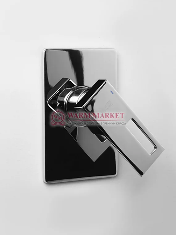 Встраиваемый комплект для душа с верхней душевой насадкой черный A12528-Bl