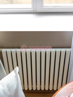 Трубчатый радиатор KZTO Garmonia C40 V1 высотой 557 мм напольного исполнения