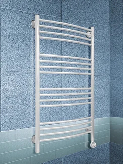 Bogema White E - белый электрический полотенцесушитель, 600х400 мм