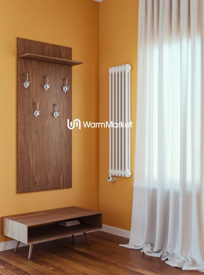 Bareng Softy Electric 2120 - электрический вертикальный двухтрубный трубчатый радиатор высотой 1200 мм