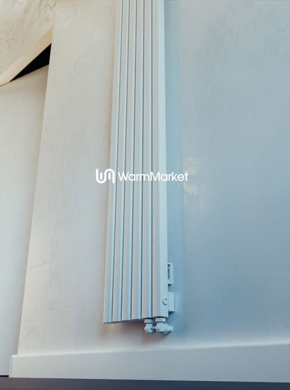 Bareng Tipe V 1000 - вертикальный трубчатый радиатор высотой 1000 мм, нижнее правое подключение