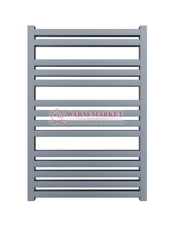 Mandarino Quadrata 500х800 - цветной полотенцесушитель из анодированного алюминия, модель 14/33