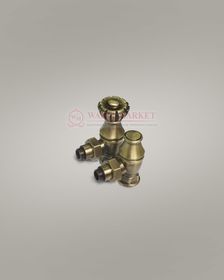 Комплект угловых вентилей 1/2 и 3/4 для подключения чугунного радиатора