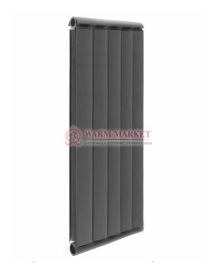 Silver S 1500 - вертикальный цветной алюминиевый дизайн - радиатор
