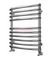 Капри П10 - водяной полотенцесушитель, нижнее подключение, черный