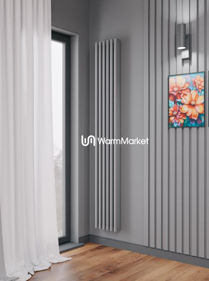 Axxinot Bramer V 2000 - вертикальный алюминиевый радиатор высотой 2030 мм