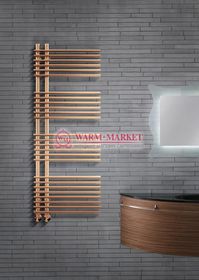 Astra Bronze-бронзовый полотенцесушитель с перекладинами внахлест.