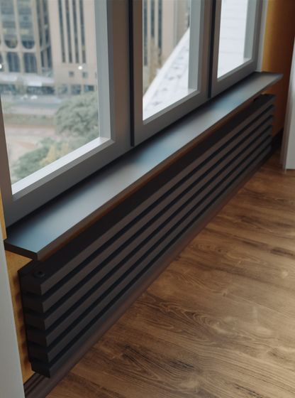 Bronto Plex Z - горизонтальный трубчатый радиатор шириной 1750 мм, нижнее левое подключение