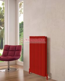 Трубчатый радиатор KZTO Garmonia А25 V2 высотой 1284 мм напольного исполнения